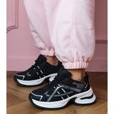 Gemre Black sporty sneakers with chunky sole Manora | shoptok.hr