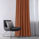  Curtain MILANA color ore style classic golden gold metal eyelets chenille 140x270 HOMEDE | shoptok.hr
