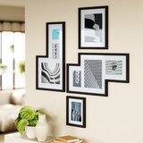 Umbra Črni plastični stenski okvirji v kompletu 4 ks 69x38 cm Mingle – | Shoptok.si