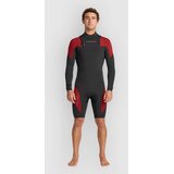 Quiksilver Mercury Spring Ls 2/2 Fz Neoprenska obleka high risk red Cene