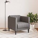  Fotelja od tkanine smeđe-siva | shoptok.hr