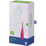 Satisfyer Vibrator za klitoris Twirling Fun, Silikonski, Crveni | Eponuda.com
