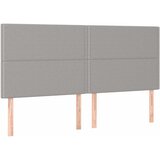  box spring s madracem LED svjetlosivi 180x200 cm tkanina | shoptok.hr