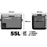 MOBICOOL Dometic CFX3 55 Kompresorski hladnjak 48 | shoptok.hr