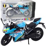 Metalni motor za igru sa zvučnim i svjetlosnim efektima 1:12 - svjetlo plavi | shoptok.hr