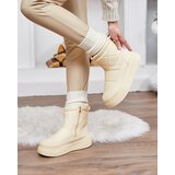 Resti Beige women's boots a'la snow boots Kacecica | ePonuda.com