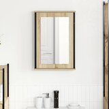  Ogledalo ormar Sonoma hrast 42 x 12 x 60 cm Konstruirano drvo | shoptok.hr