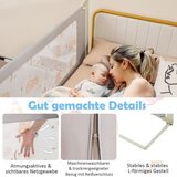  Podesiva krevetna ogradica s povezivnim dodacima, zaštitna krevetna ogradica | shoptok.hr