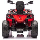 Quad Štirikolesnik na akumulator Can Am Outlander 4x4 DK-CA005 - dvosed - rdeč | Shoptok.si