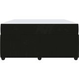  Posteljni okvir z vzmetnico z vzmetnico Črna 140 x 200 cm Žamet | Shoptok.si