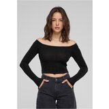 UC Ladies Ladies Off Shoulder Glitter Longsleeve black | shoptok.hr