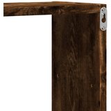  Zidna polica boja dimljenog hrasta 96x18x60cm konstruirano drvo | shoptok.hr