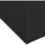  Uredski ormarić antracit 90 x 40 x 102 cm čelični | shoptok.hr