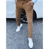 DStreet Spodnie męskie kamelowe | Shoptok.si
