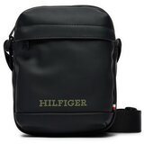 Tommy Hilfiger Torbica za okrog pasu Monotype Pu Mini Reporter AM0AM12604 Črna u