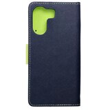 Oem Fancy Book futrola za XIAOMI Redmi 13c / POCO C65 tamnoplava / limeta | shoptok.hr