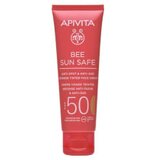 Apivita Bee Sun Safe Anti-age tonirana krema GOLD SPF50+ | Eponuda.ba