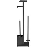 Wenko 71558800 - Set za WC DEBAR 21x70,5 cm inox/crna | Eponuda.com