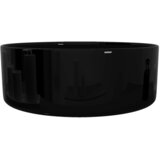 Keramički okrugli umivaonik 40 x 15 cm crni | Eponuda.com