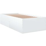 vidaXL Okvir za krevet bijeli 75x190 cm konstruirano drvo Cijene