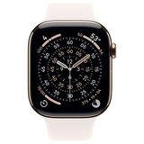 Apple watch S11 cellular 46mm gold titanium case with light blush sport band - s/m (mfd54rk/a) Cene