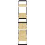 Ormarić za knjige s 4 razine 100 x 30 x 140 cm masivna borovina | Eponuda.ba