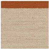 Asiatic Carpets Kremno bela/v barvi terakote ročno tkana volnena preproga 120x170 cm Lima Rust – | Shoptok.si