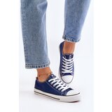 Boto EVENTO Women's Classic Sneakers Navy Blue Ecoma | Shoptok.si