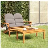  2-dijelna vrtna garnitura Adirondack od masivnog drva bagrema | shoptok.hr
