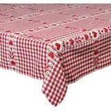 Stolnjak Cozy, 140x140 cm, Crveni