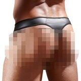 Svenjoyment Sjajne muške tange s prozirnim umetkom (crne) - XL | shoptok.hr