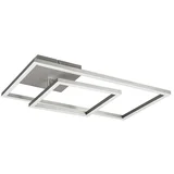 LED stropna svetilka Padella (25 W, Do x Š x V: 37 x 63,5 x 7,5 cm, Srebrna, Nevtralno bela)