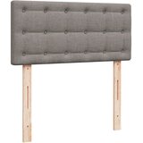  Krevet s oprugama i madracem smeđesivi 100 x 200 cm od tkanine | shoptok.hr