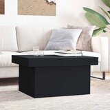  Stolić za kavu crni 80 x 55 x 40 cm od konstruiranog drva | shoptok.hr