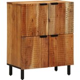  Bočni ormarić 60x33x75 cm Masivno drvo bagrema | shoptok.hr