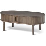 Unique Furniture Stolić za kavu u dekoru hrasta u tamnoj prirodnoj boji 60x120 cm Meta – Cijene