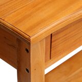  Konzolna stolica s ladicama Prirodna 115 x 32 x 76 cm | shoptok.hr