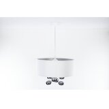  Luster na sajli BUBBLE 1xE27/60W/230V prečnik 40 cm bela | Eponuda.com