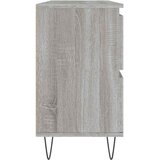  Kupaonski ormarić siva boja hrasta 80 x 33 x 60 cm drveni | shoptok.hr