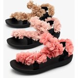 Resti Pink women's sandals with flowers Alferroy | Shoptok.si