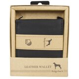 Ridgeback Novčanik muški kožni JBNC62 sa RFID zaštitom i futrolom za kartice 95x120x20 mm crna ( 16NMB62B ) | Eponuda.com