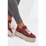 Zazoo Suede Sneakers on Chunky Platform | shoptok.hr