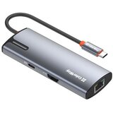 COLORWAY USB hub USB-C 6-u-1 Type C PD 100W/USB3.0x3/HDMI 4K/RJ45 | shoptok.hr