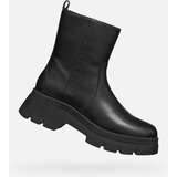 Geox Black Women's Ankle Boots Pluette - Ladies Cene