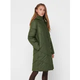 JDY Green winter quilted coat - Women's