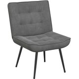  Stolica za opuštanje tamnosiva 64x74x84 cm baršun | shoptok.hr