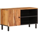 Furnova TV omarica 80x33x46 cm trden akacijev les, (21924223) | Shoptok.si