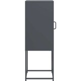 vidaXL Komoda antracit 36x39x107 cm hladno valjani čelik | shoptok.hr