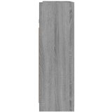vidaXL Kopalniško ogledalo siva sonoma 62,5x20,5x64 inženirski les | Shoptok.si