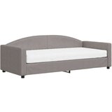  Dnevna postelja z vzmetnico taupe 90x200 cm blago, (20937242) | Shoptok.si